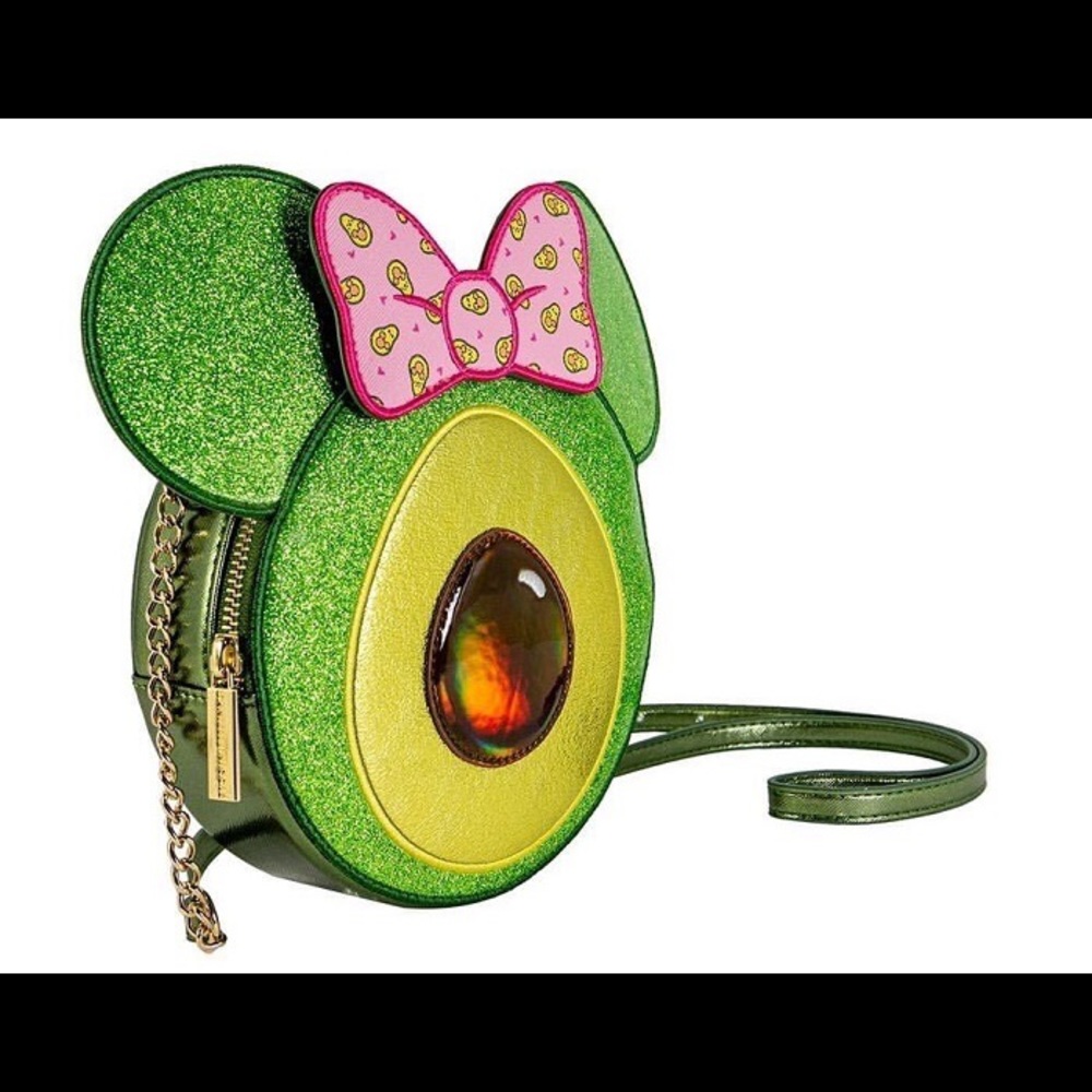 Danielle Nicole Danielle Nicole Minnie Mouse Avocado Cross Body Bag